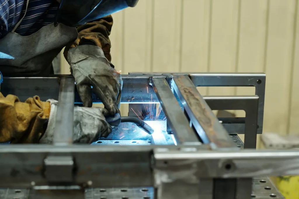 gloved hands of male worker of industrial plant pr 2025 03 13 10 40 01 utc